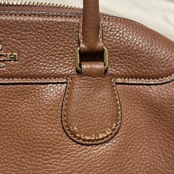 Coach Rowan Leather Satchel - Picture 7 of 7